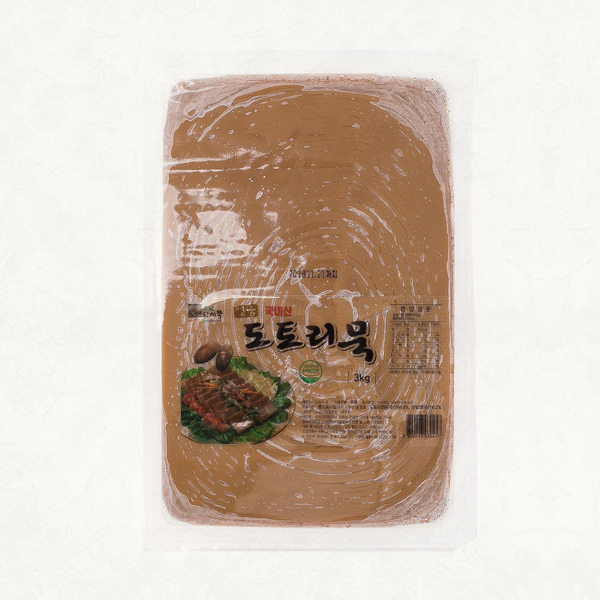 국산 도토리묵 3kg