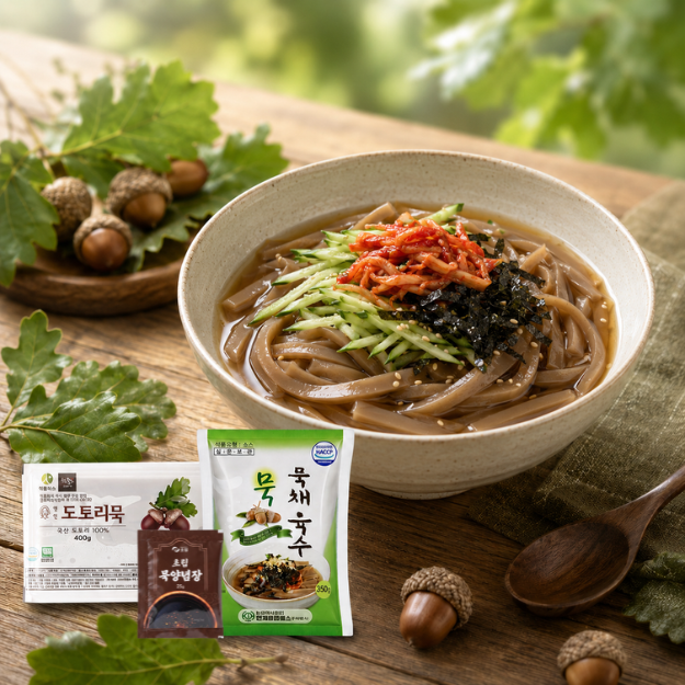 초림단지묵 국산 묵사발 세트