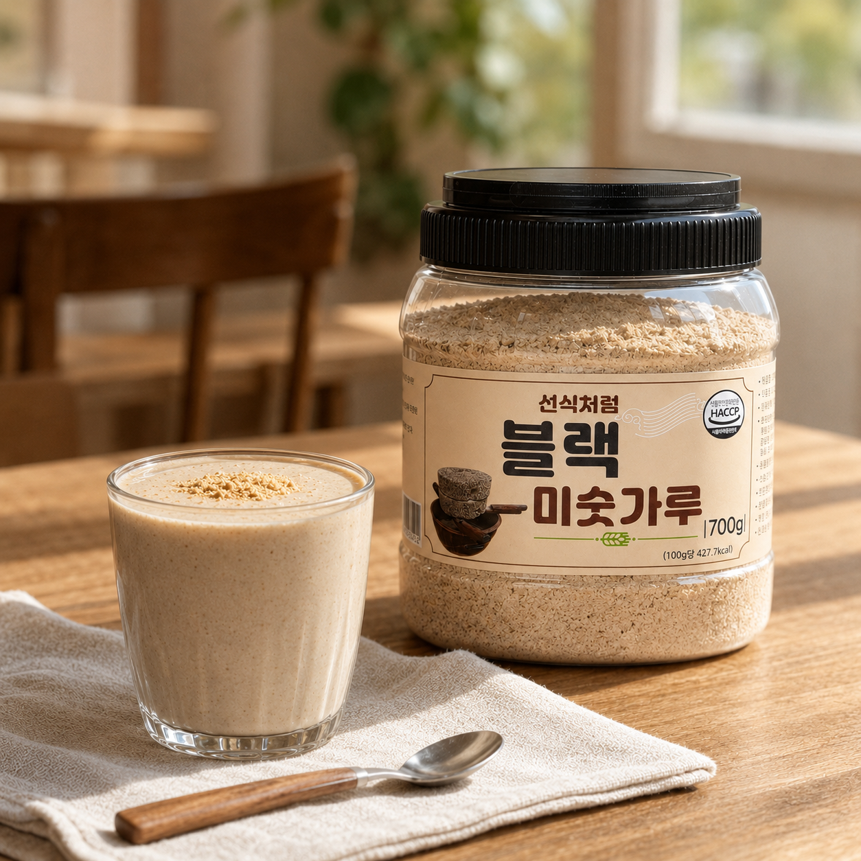 선식처럼 블랙 미숫가루 700g